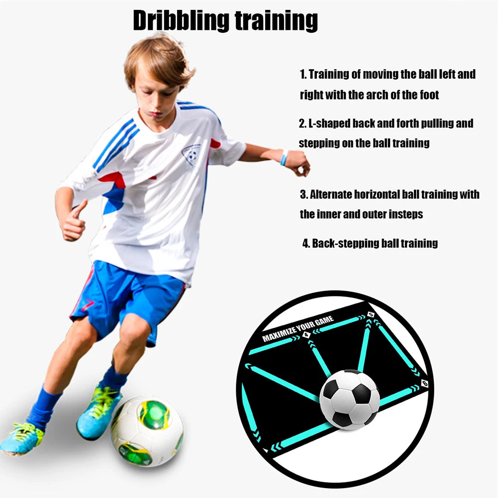 Football Training Mat Non Slip Foldable