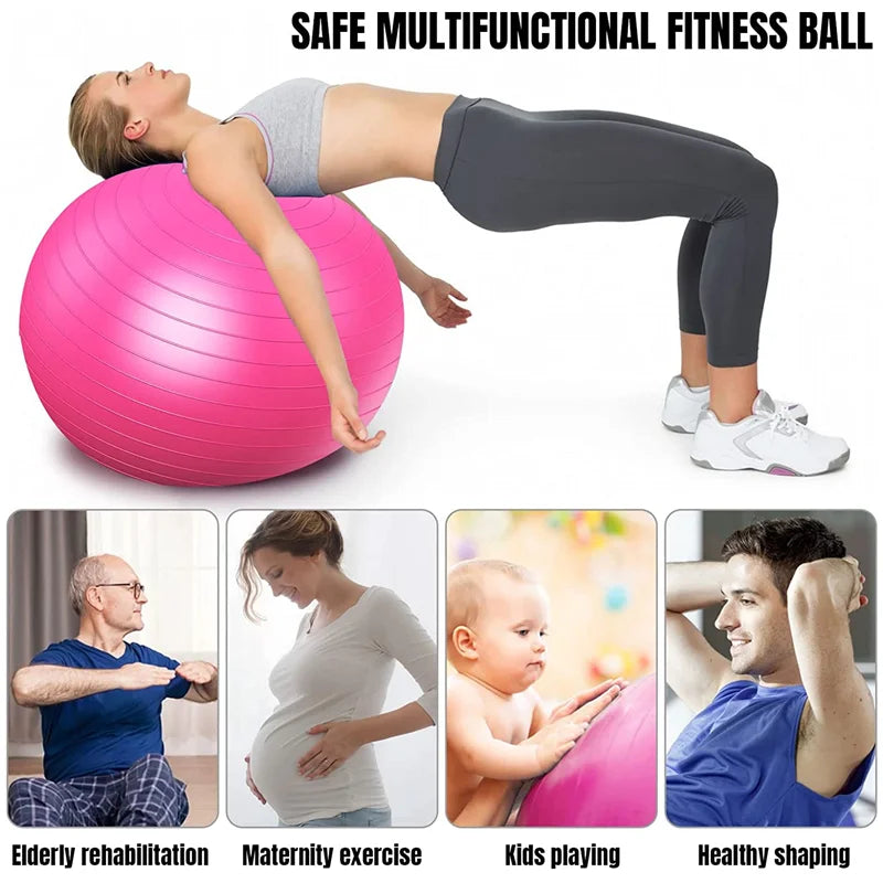 45-95CM Anti-Burst Yoga Ball