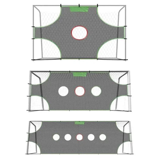 Football Target Net 1/3/5 Hole - Detachable