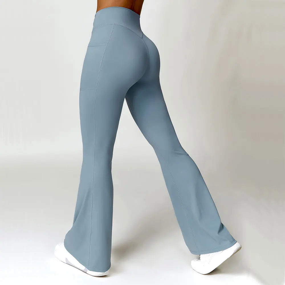 Flare Leggings Pocket Yoga Pants